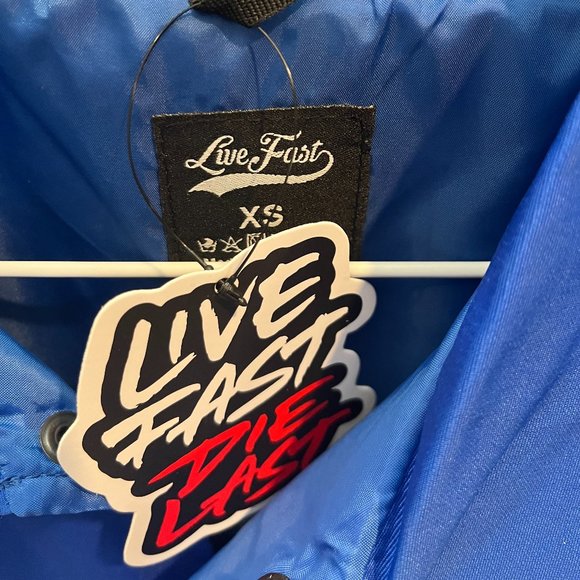 Live Fast light weight rain jacket - Picture 4 of 4